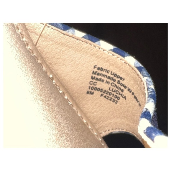 NWOT - Charter Club - Womens Luchia Canvas Buckle Wedge Sandals - Size 8 - Picture 6 of 7